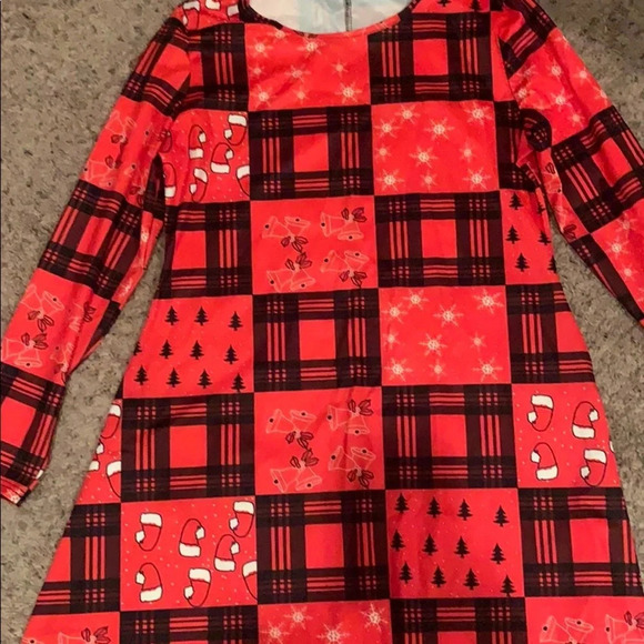 Beautiful Christmas Dress size XXL - Picture 2 of 8